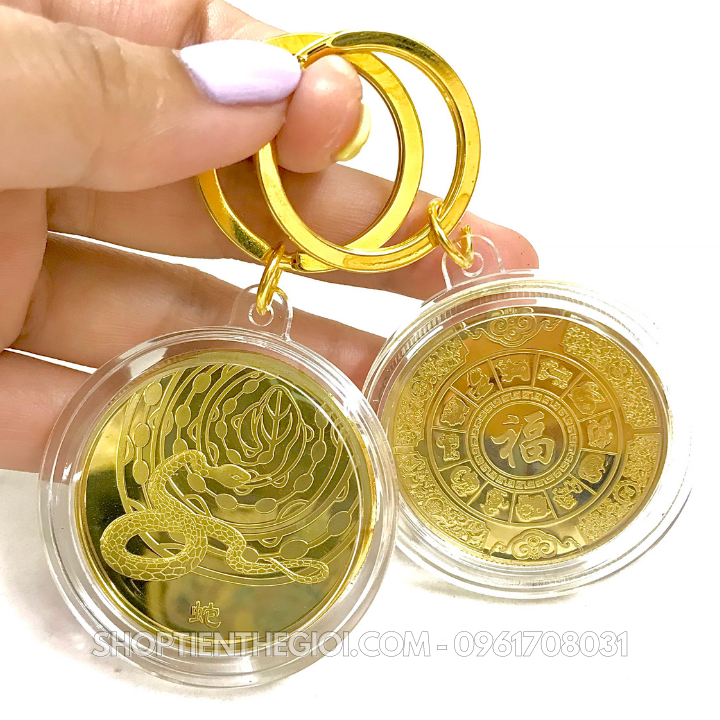 Móc Khóa 12 Con Giáp Tuổi Tỵ - Rắn 